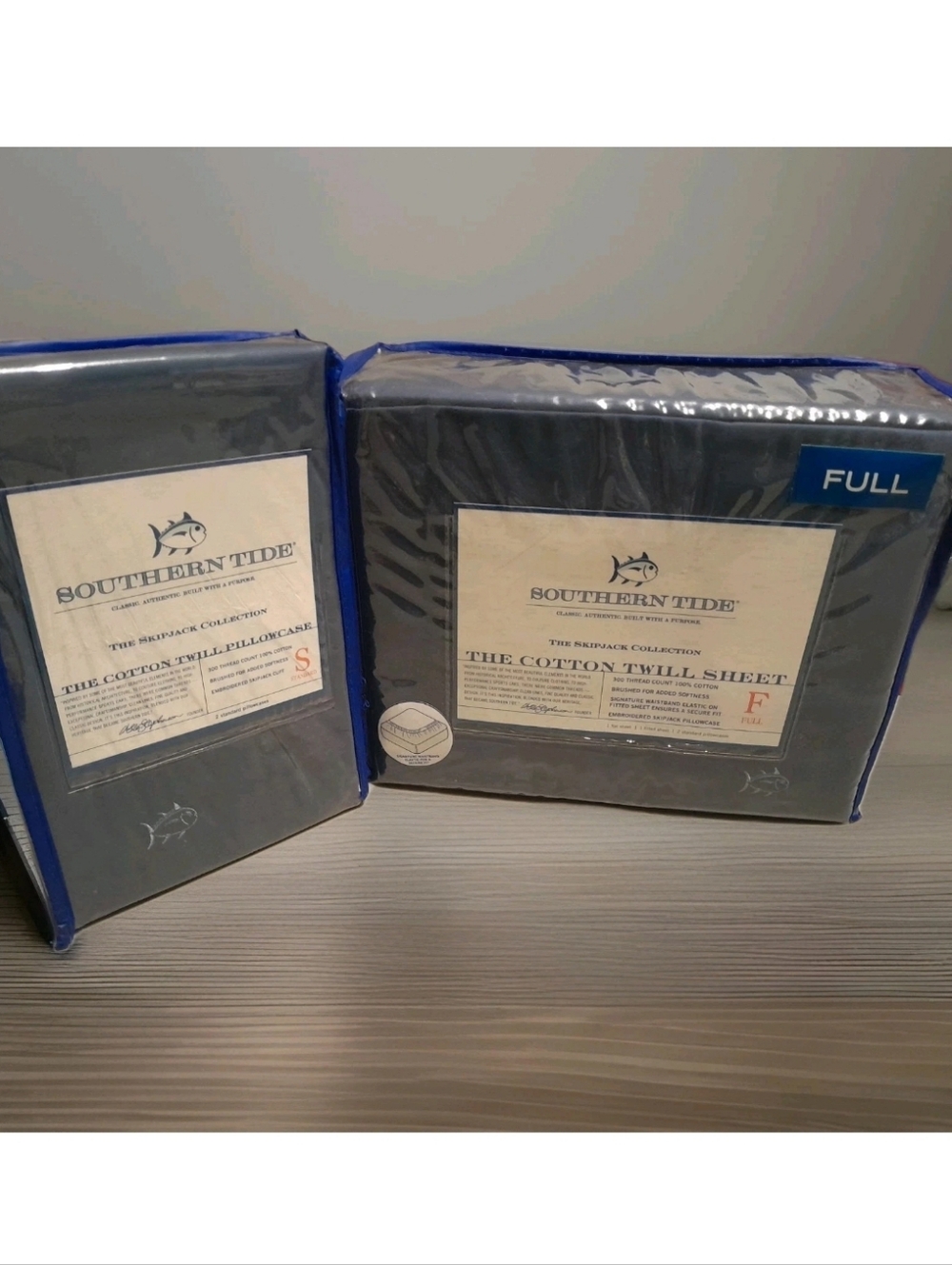New Southern Tide Full size 6pc sheet set Blue